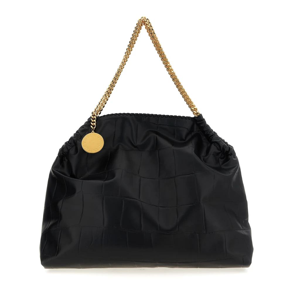 Stella Mccartney Women's Black Large Falabella Shopping Bag