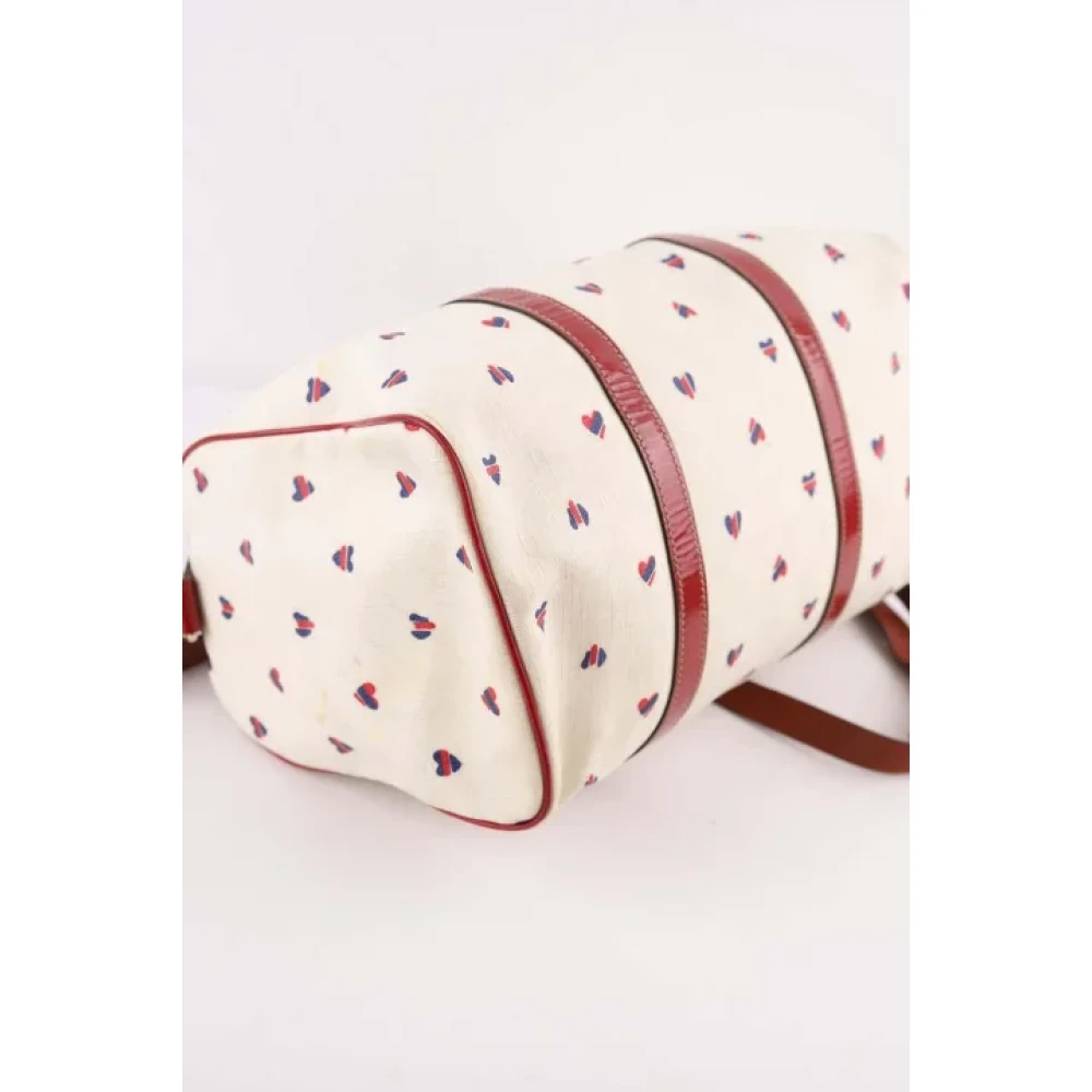 Gucci Vintage Pre-owned Fabric gucci-bags White Dames