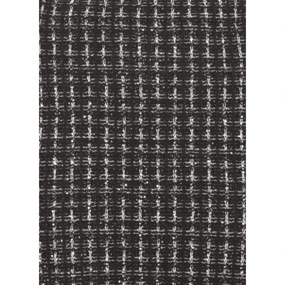 D.Exterior Zwarte Pailletten Rok Black Dames