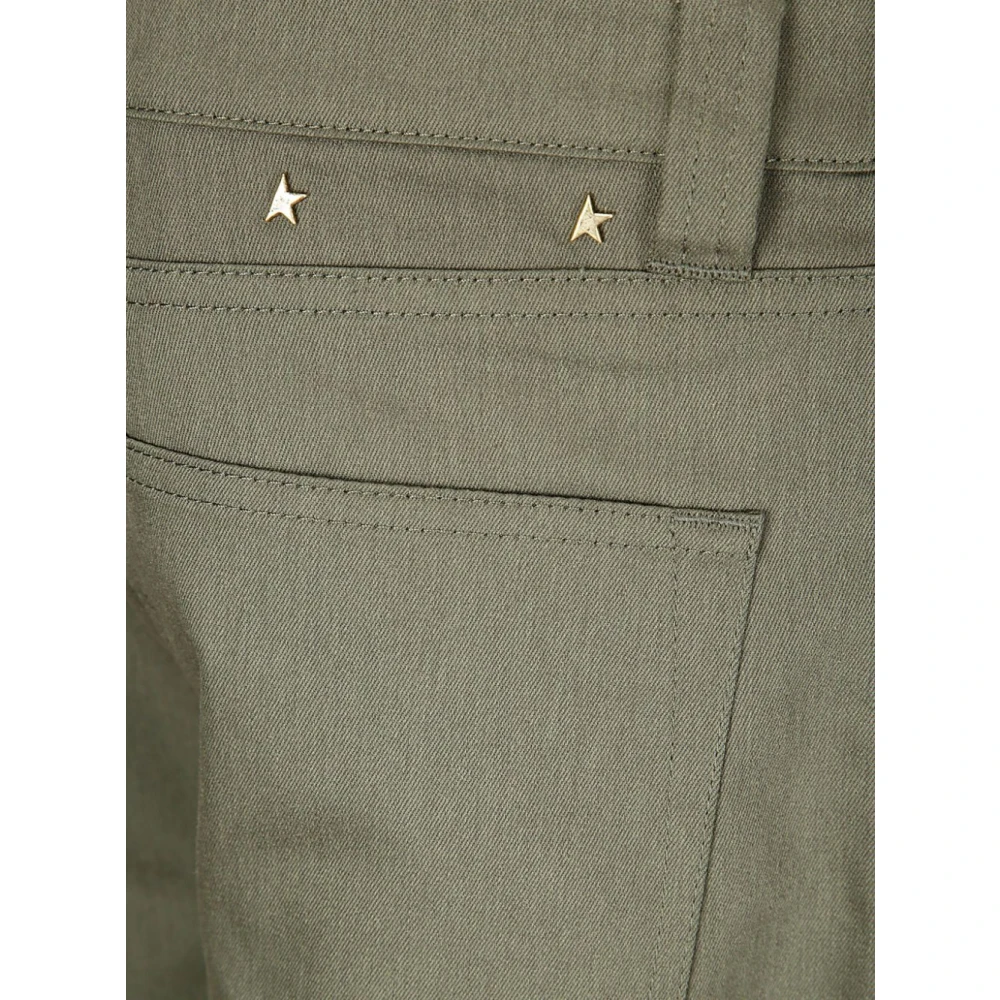 Golden Goose Cargo Straight Broek Green Heren