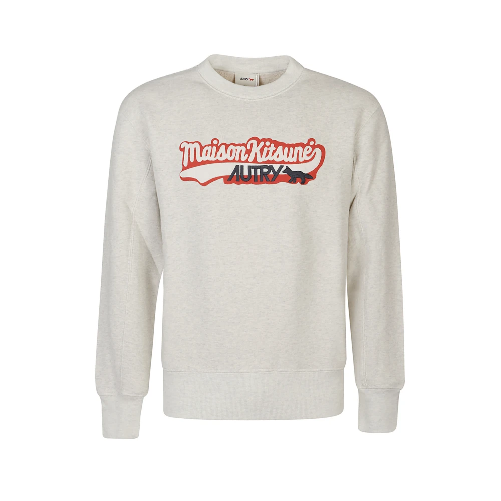 Autry Men's Gray Per Maison Kitsune Sweatshirt