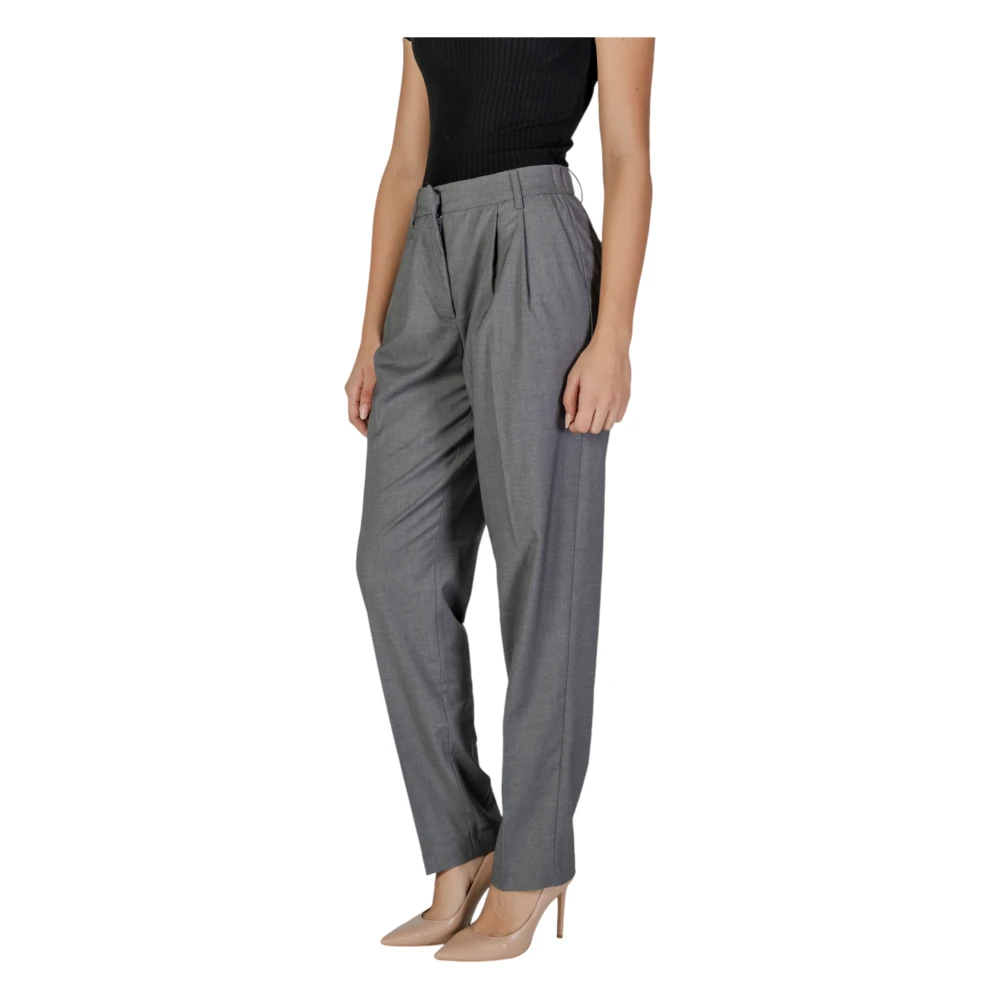 Vila Herfst Winter Damesbroeken Collectie Gray Dames