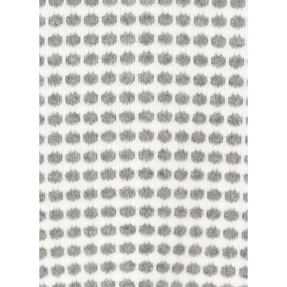 Kangra Kasjmierwol Sweater Ronde Hals Lange Mouwen Gray Dames