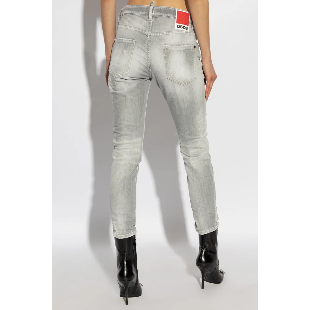 Dsquared2 Jeans Cool Girl Gray Dames