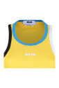 debardeur-jaune-a-bordure-contrastee