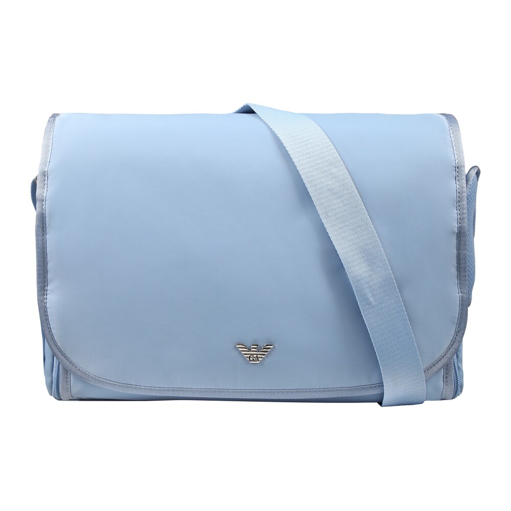 Sac langer bleu clair avec logo m tallique Armani Sacs