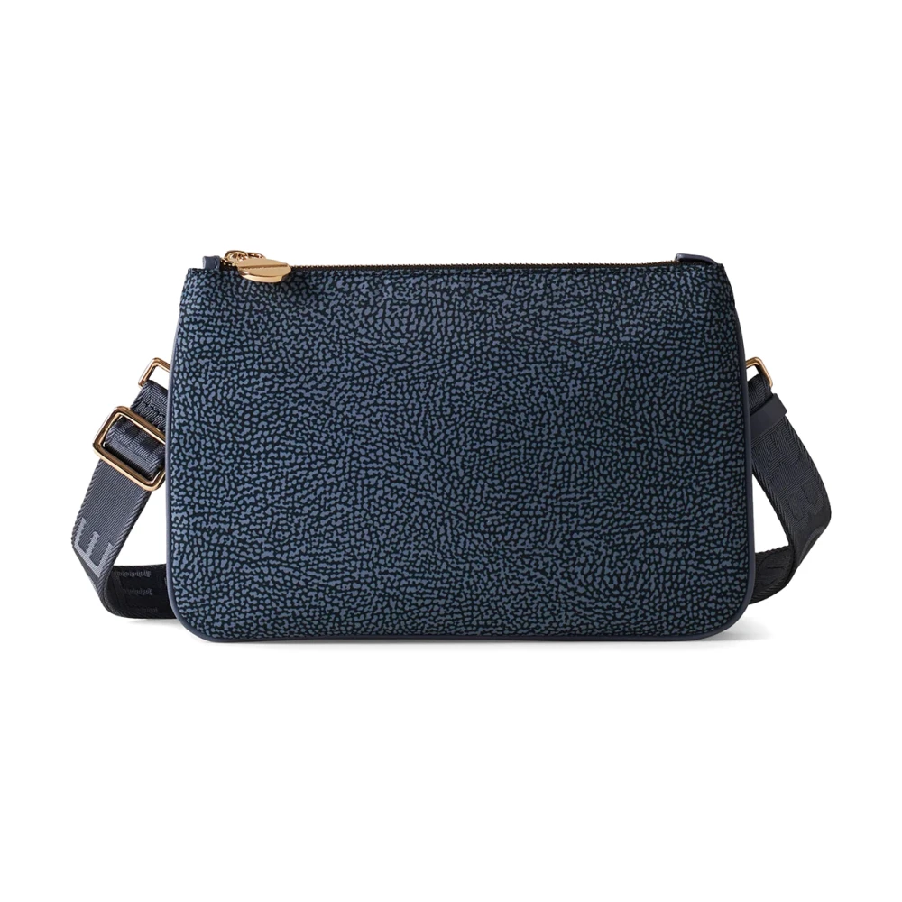Borbonese Women's Blue Crossbody Bag - Cross Body Bags - One Size - Bags