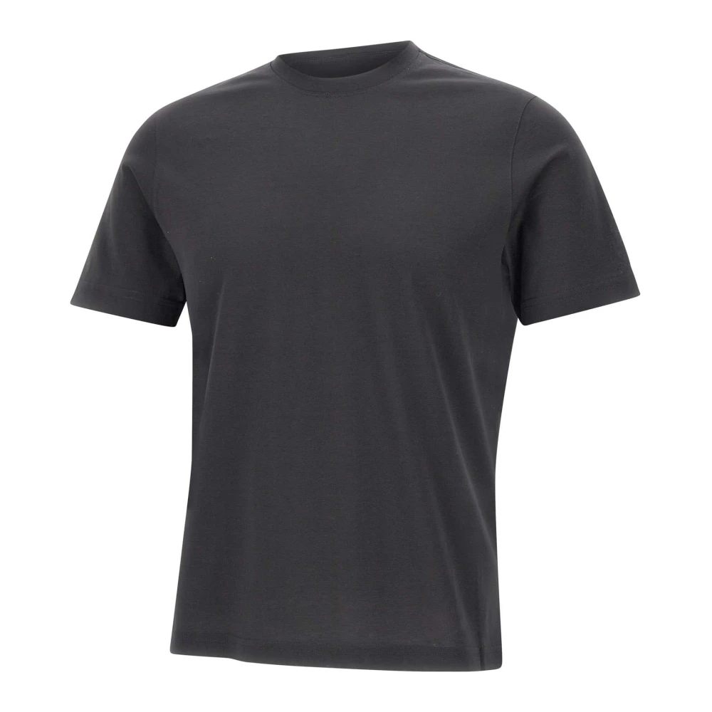 Filippo De Laurentiis Supima Katoenen T-shirt Donkerbruin Brown Heren