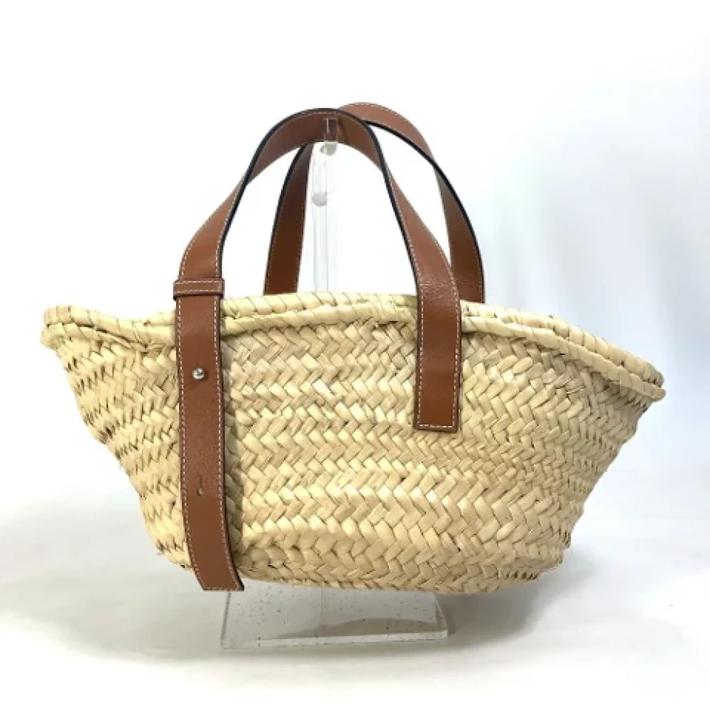 Loewe Pre-owned Fabric handbags Beige Dames