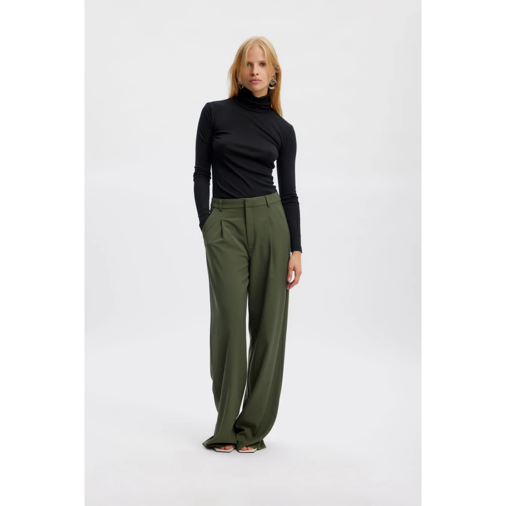 Gestuz Klassieke Wool Rollneck Coltrui Black Dames
