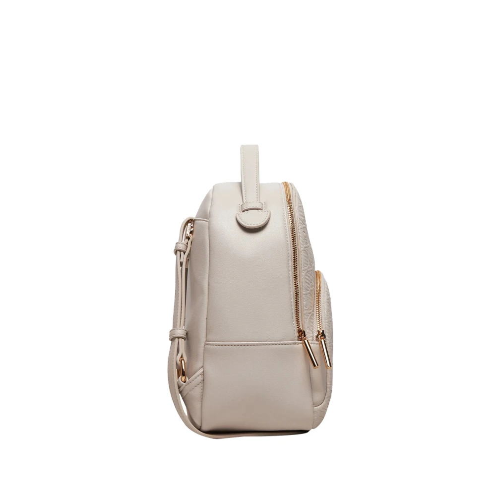 Liu Jo Beige Rugzak met Gouden Details Beige Dames
