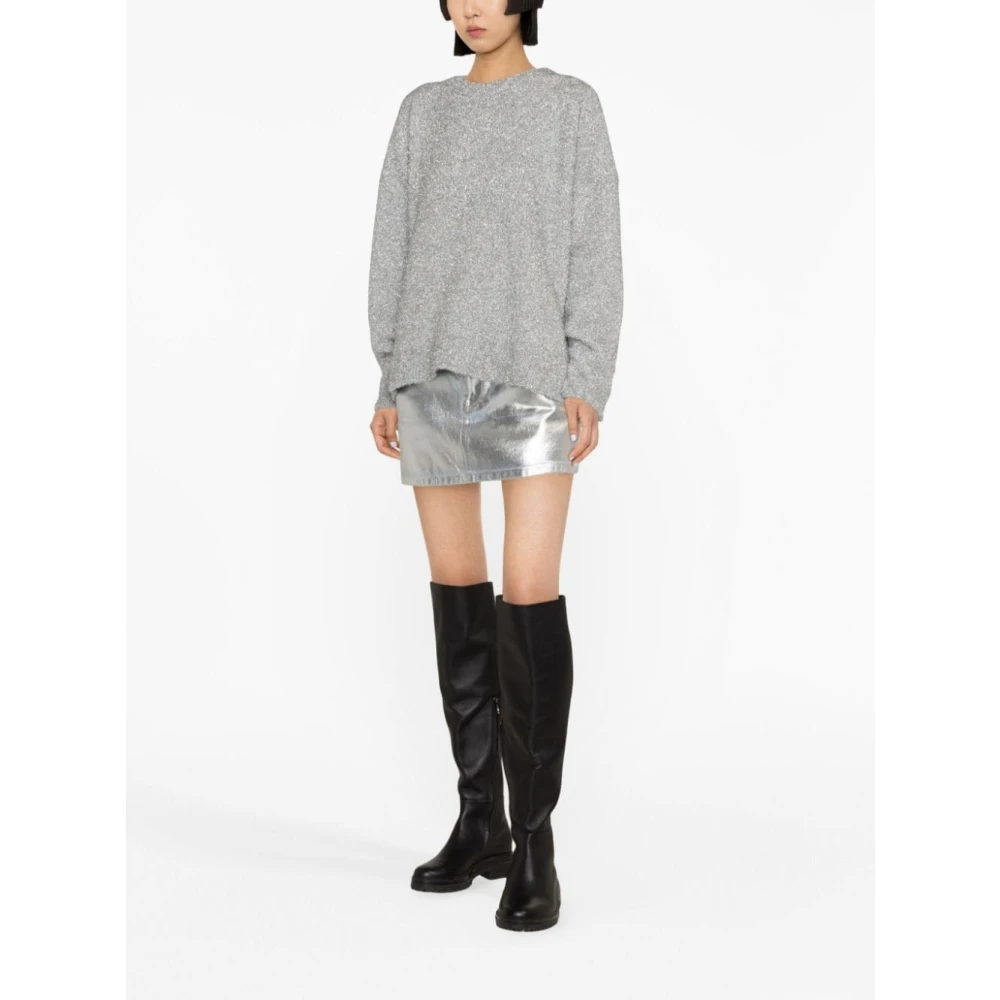 Paco Rabanne Stijlvolle Sweaters Gray Dames