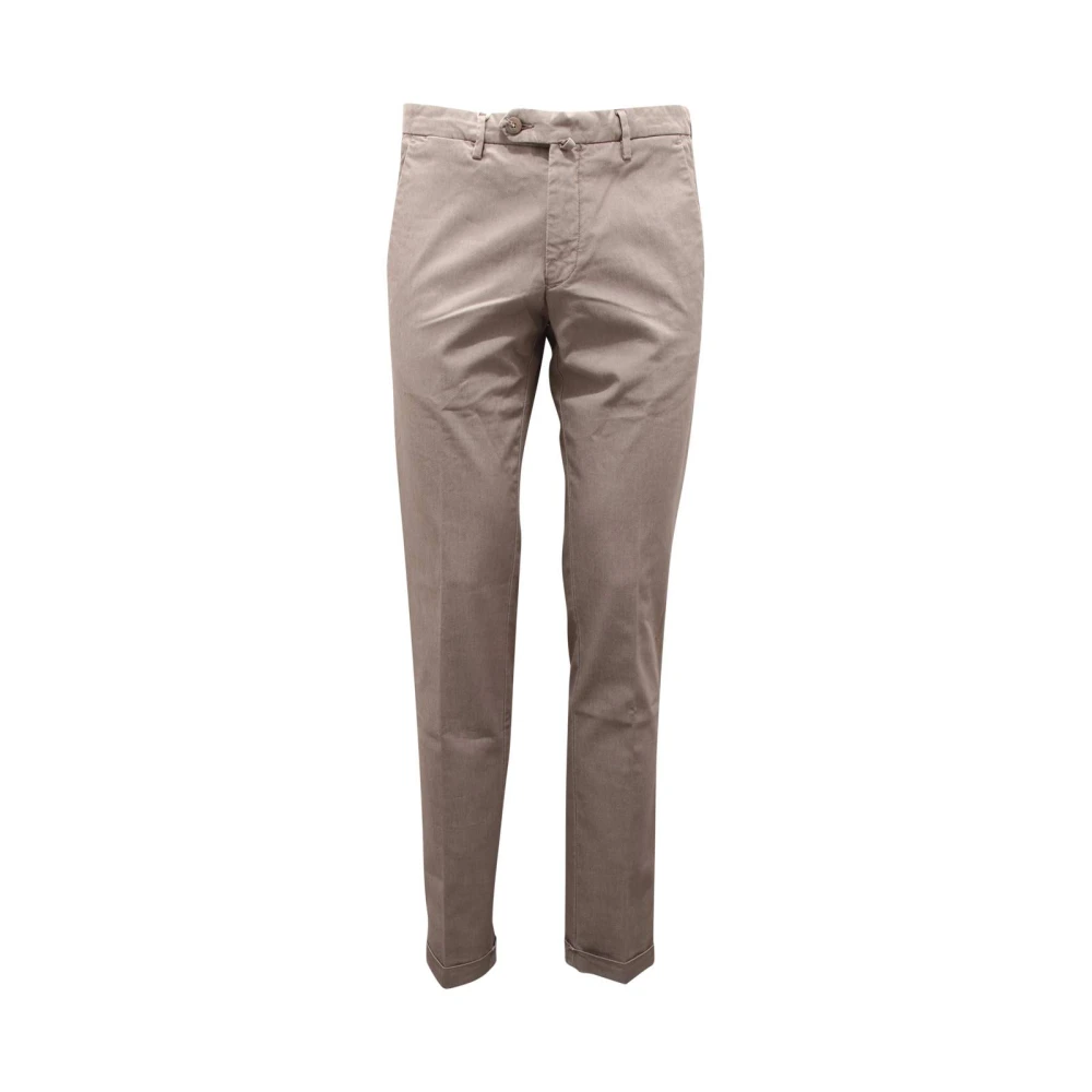 Michael Coal Men's Gray Slim-Fit Trousers,, Slim Fit Trousers Made In Italy W31