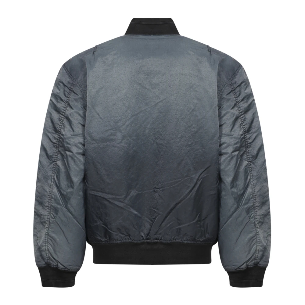 Diesel Zwarte Bomberjack Aw24 Blue Heren