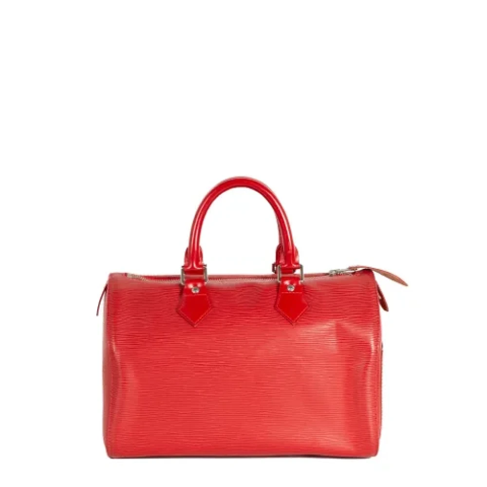 Louis Vuitton Vintage Pre-owned Leather handbags Red Dames