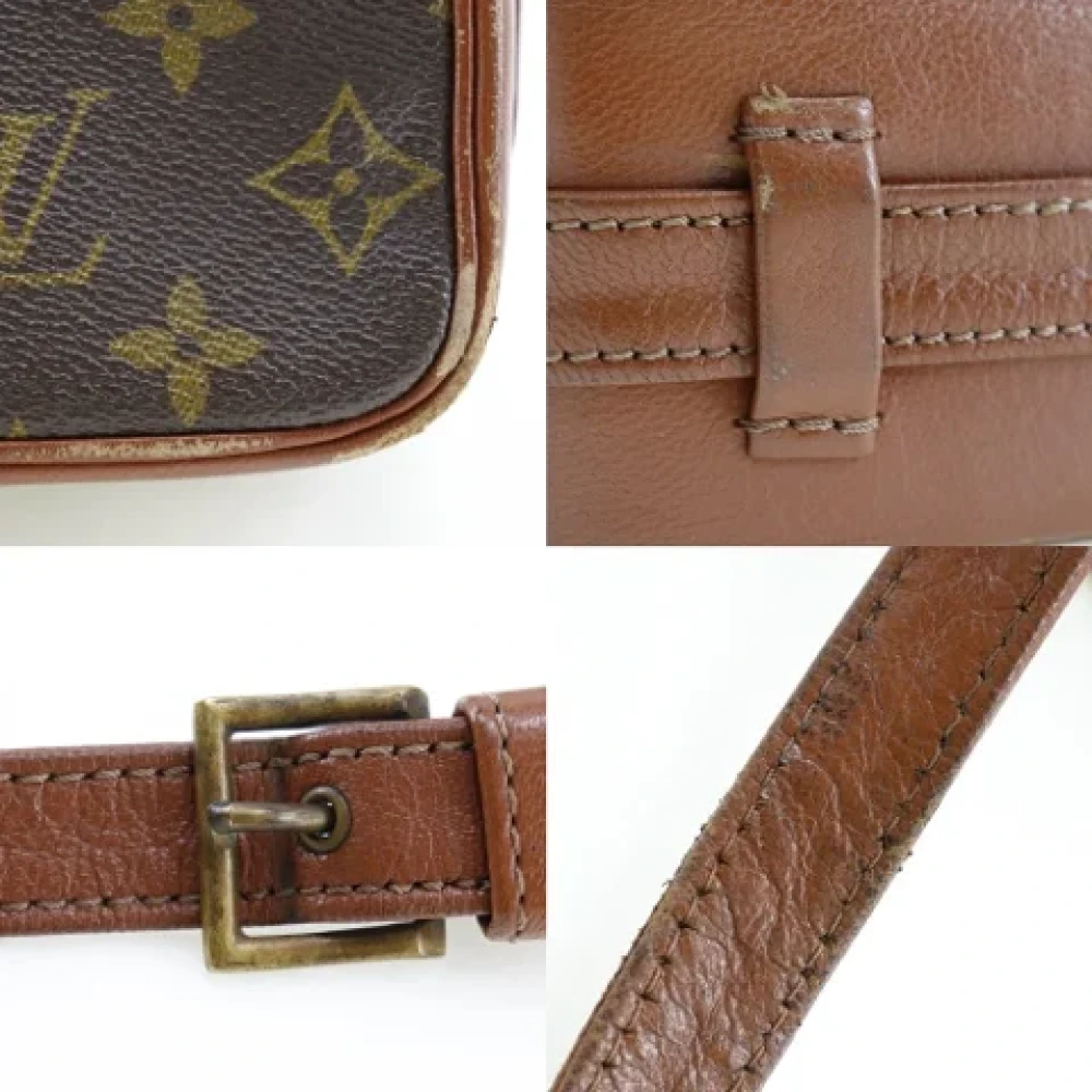Louis Vuitton Vintage Pre-owned Canvas crossbody-bags Brown Dames