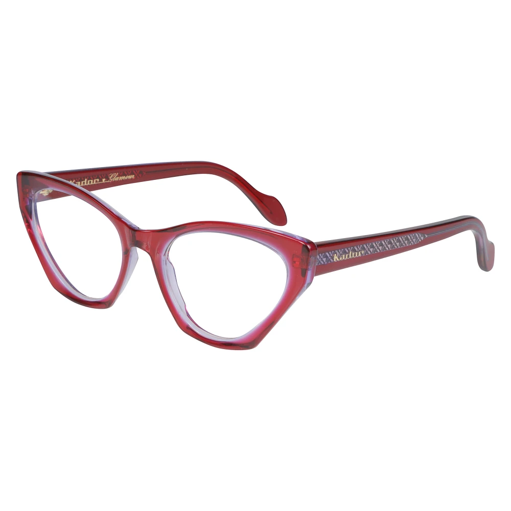 Kador Unisex Red Glasses, 53 Mm, Coachella Glamour