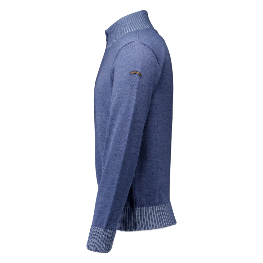 PAUL & SHARK Blauwe Vest 14311218 Blue Heren