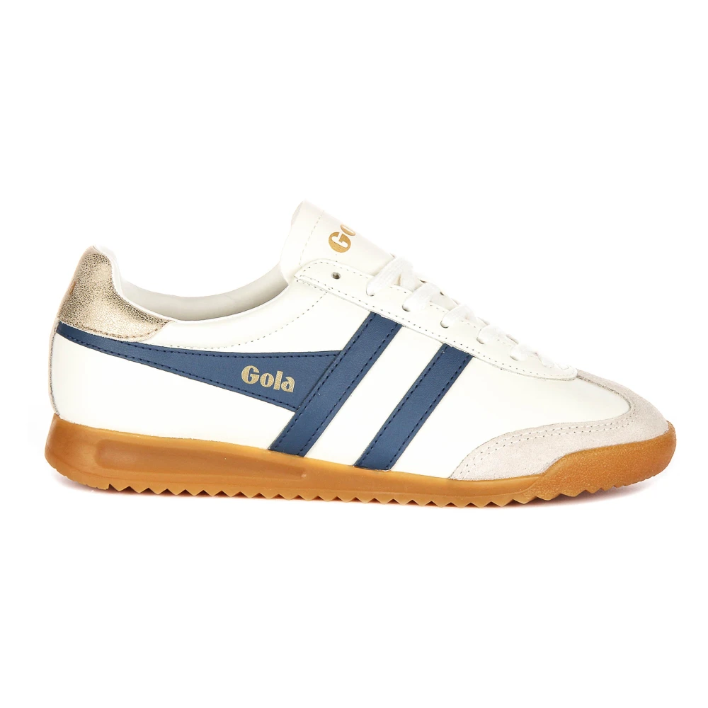 Gola Women's White Classic Torpedo Leather Trainers For Size 7 Uk