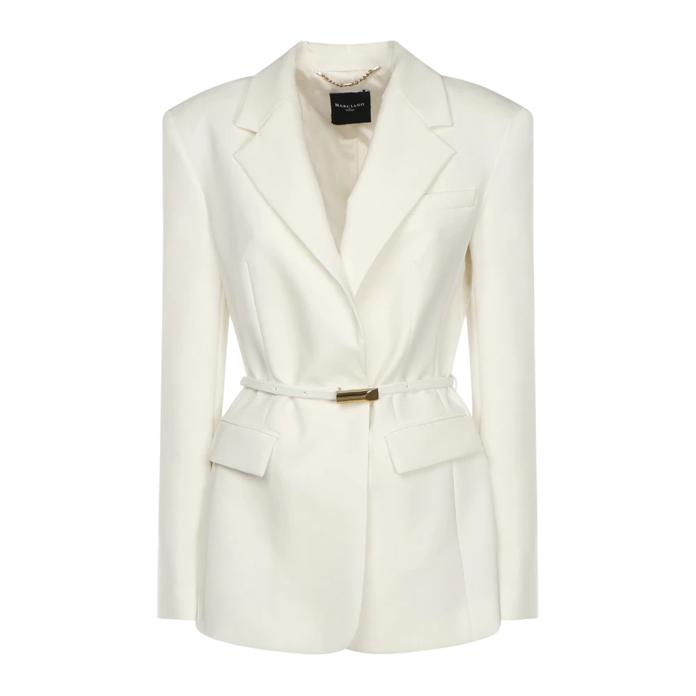 Guess - Jackets > Blazers - White - Guess - Modalova