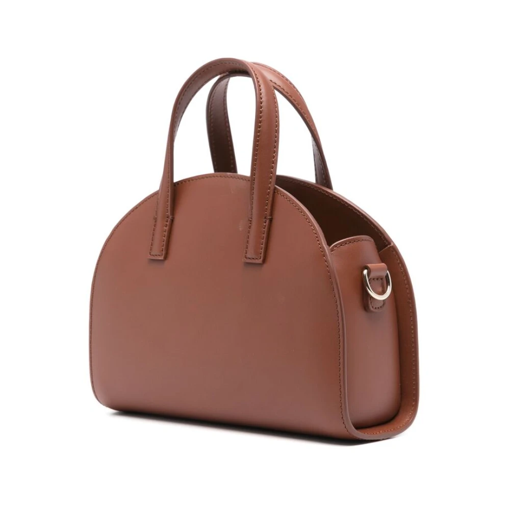 A.p.c. Stijlvolle Bruine Tas met Magnetische Sluiting Brown Dames