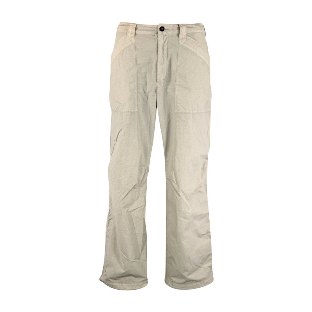 C.p. Company Men's Gray Straight Trousers, Xl, Chino Trousers