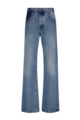 Högmidjade Wide-Leg Jeans