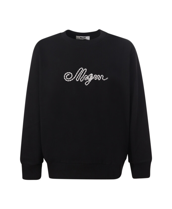 black-crewneck-cotton-sweatshirt-with-logo