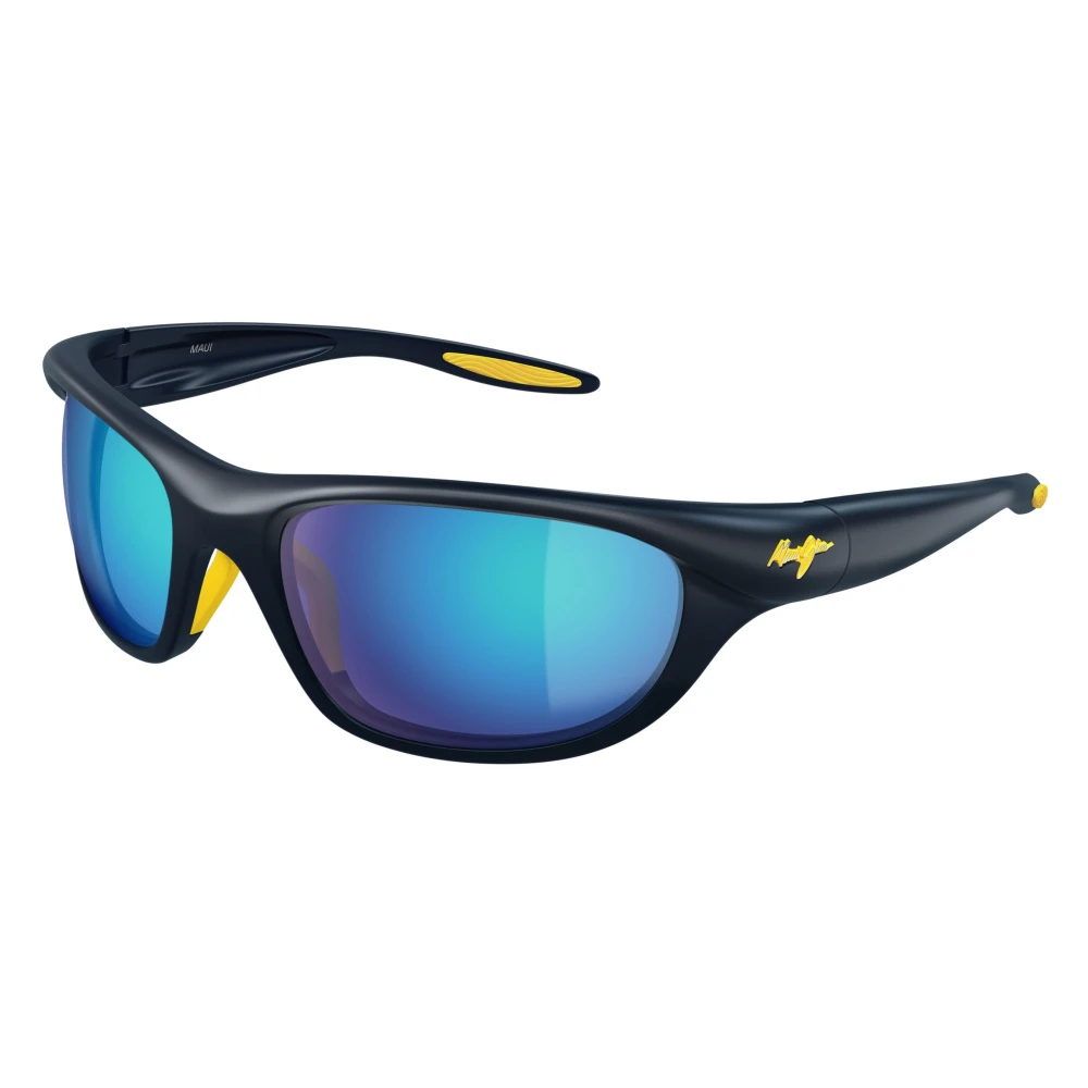 Maui Jim Unisex Blue Haulani Sunglasses - Sunglasses - 62 Mm - Accessories