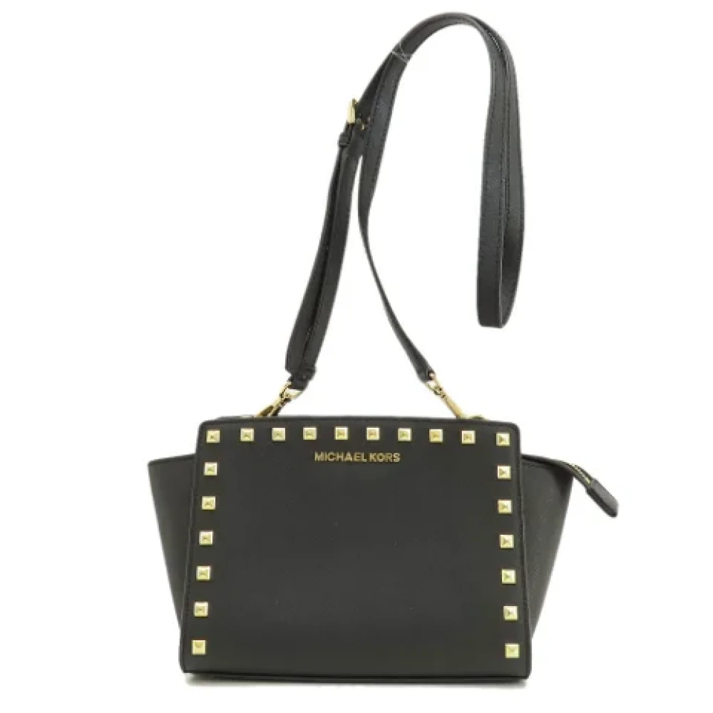Michael Kors Pre-owned Leather shoulder-bags Black Dames