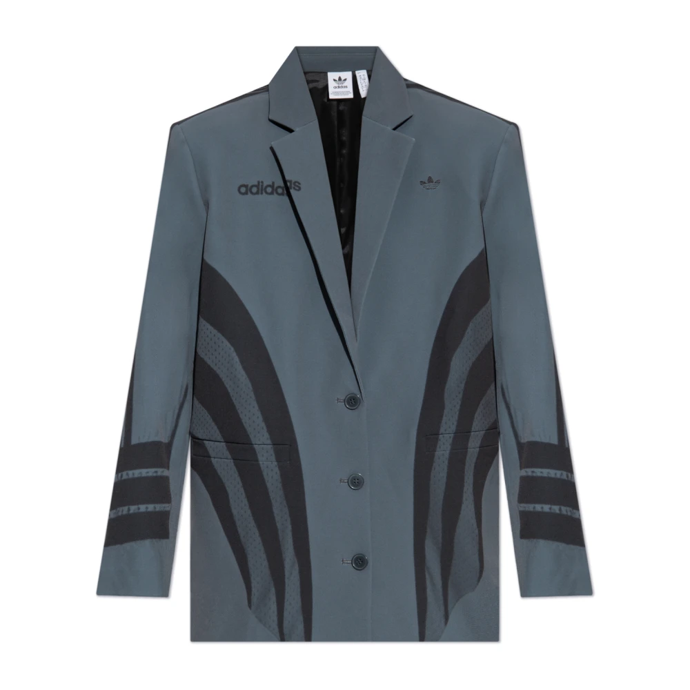 adidas Originals Oversized blazer Gray Dames