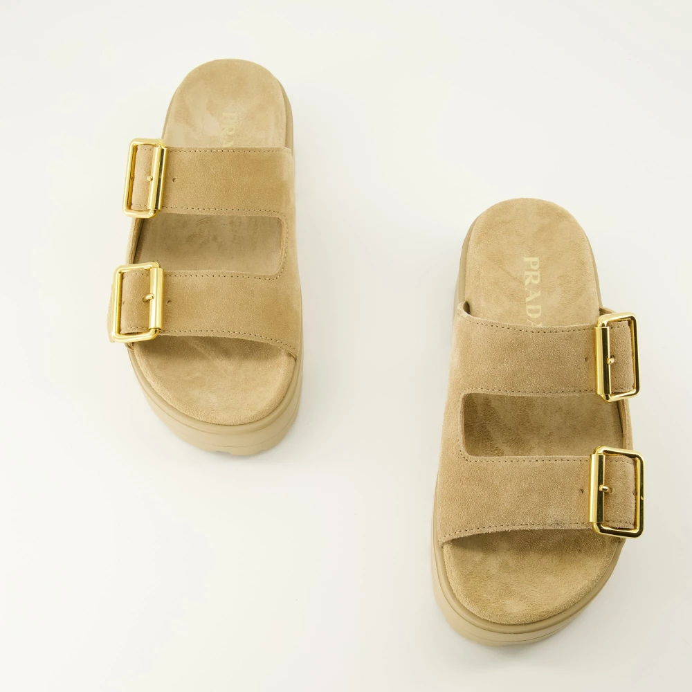 Prada Platform Mules