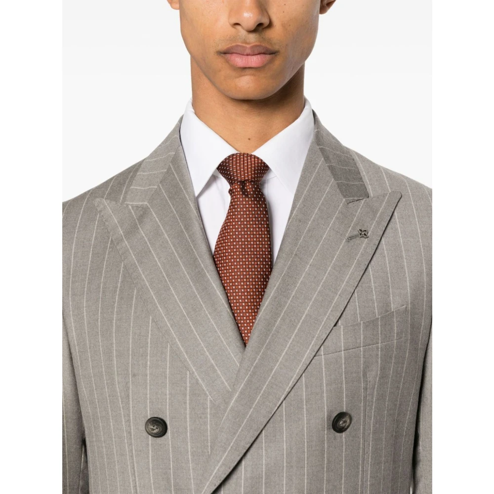 Tagliatore Jurken Grijs Gray Heren