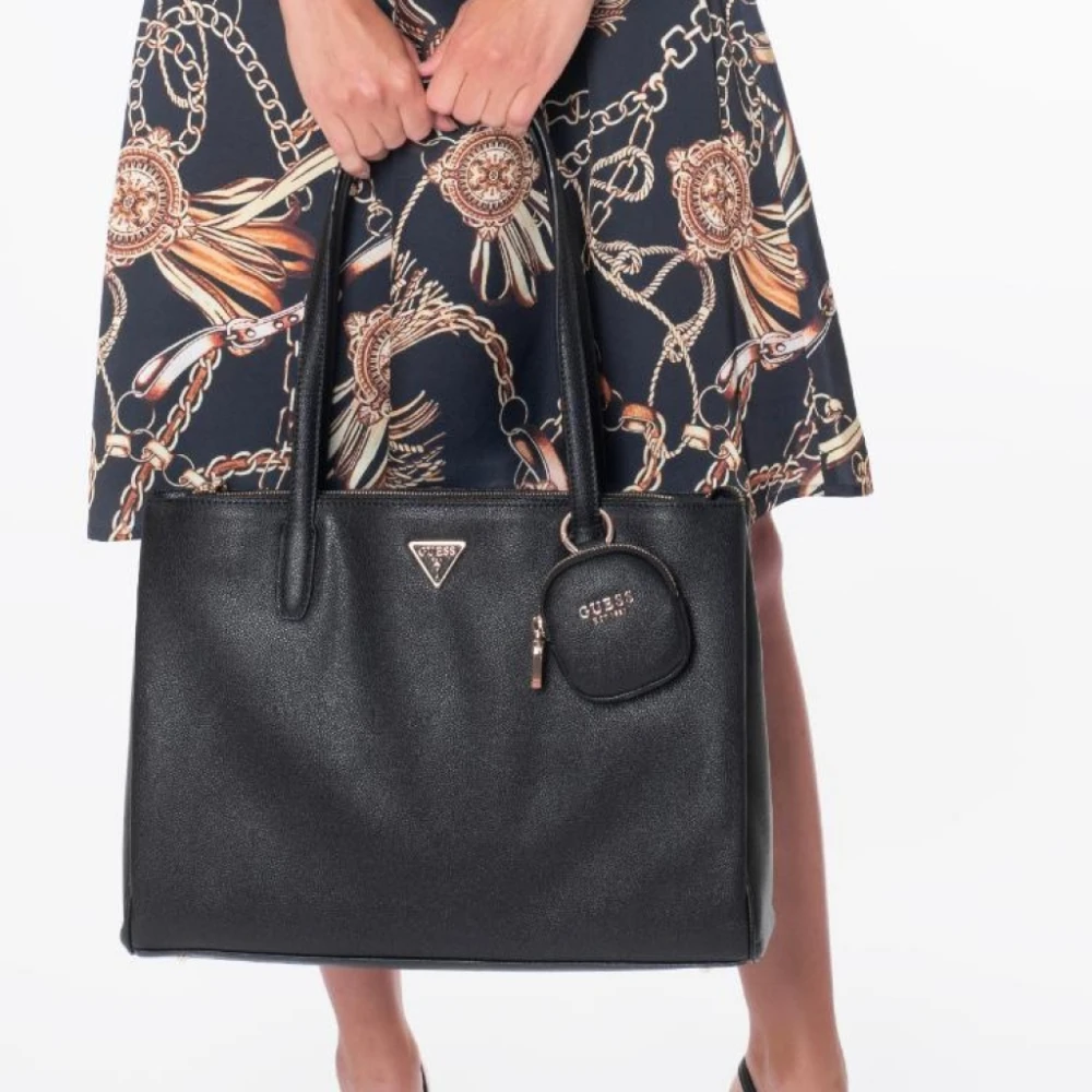 Guess Power Play Tote Bag Black Dames