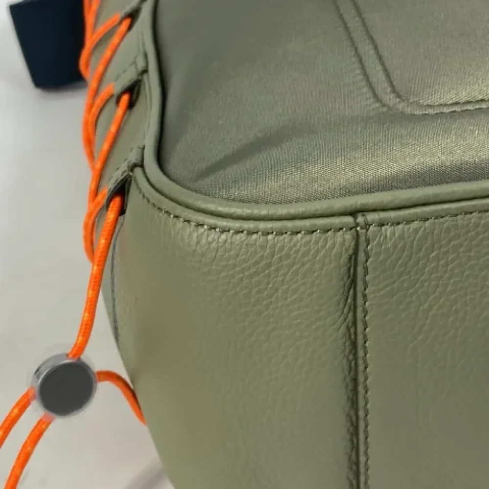 Dior Vintage Pre-owned Leather dior-bags Green Dames