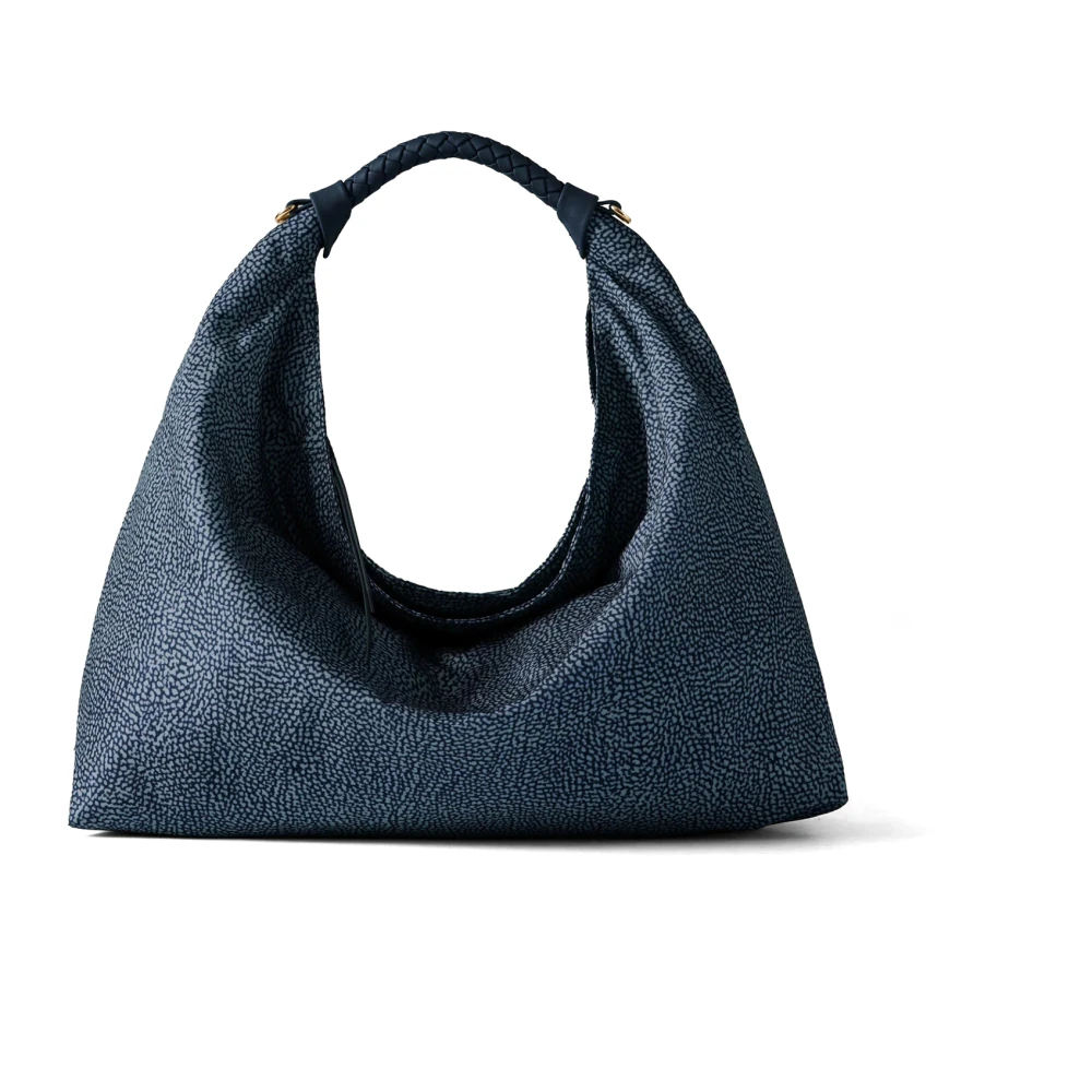Borbonese Women's Blue Handbags, One Size, Bags..