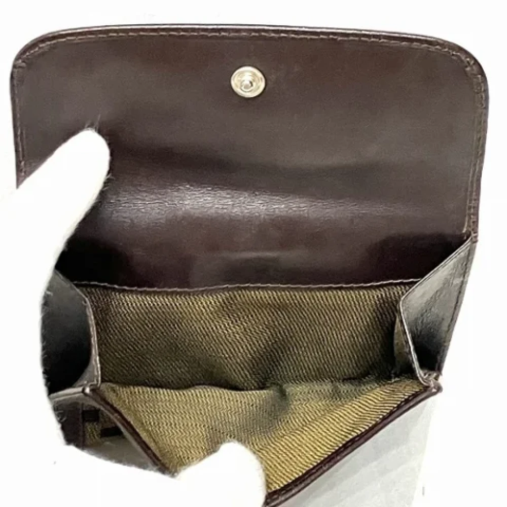 Fendi Vintage Pre-owned Canvas wallets Brown Unisex