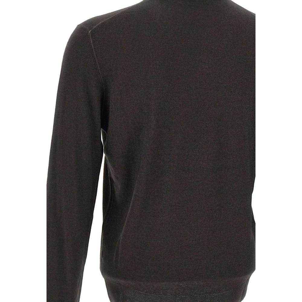 Filippo De Laurentiis Bruine Wollen Trui Colors Collection Brown Heren