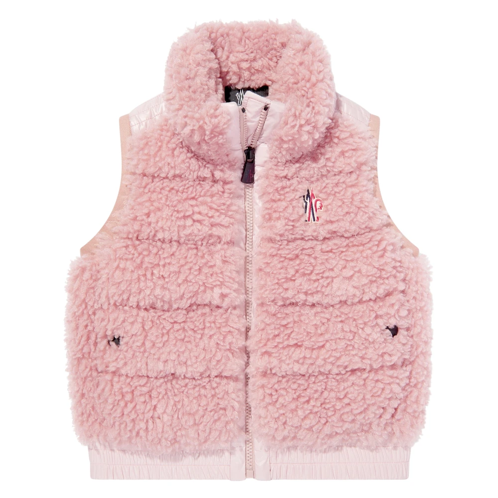Moncler Women's Pink Grenoble Down Padded Gilet