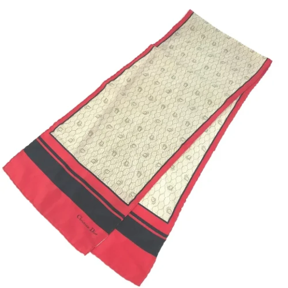 Pre-owned > Pre-owned Accessories > Pre-owned Scarves - - Dior Vintage - Modalova