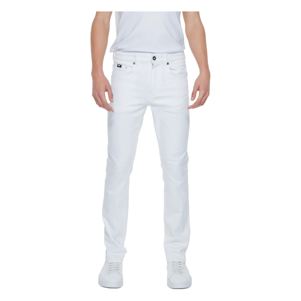 GAS Simple Jeans Collectie Lente Zomer White Heren