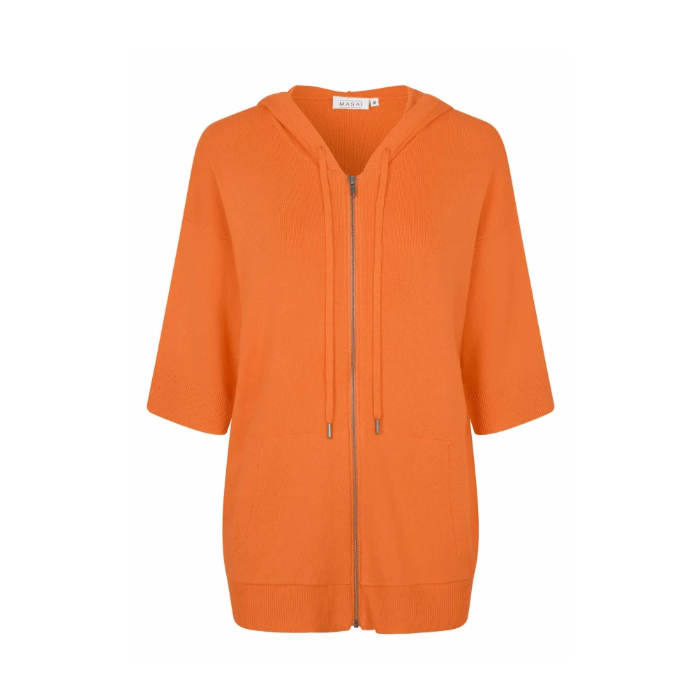 Masai Stijlvolle Cardigan Russ Orange Dames