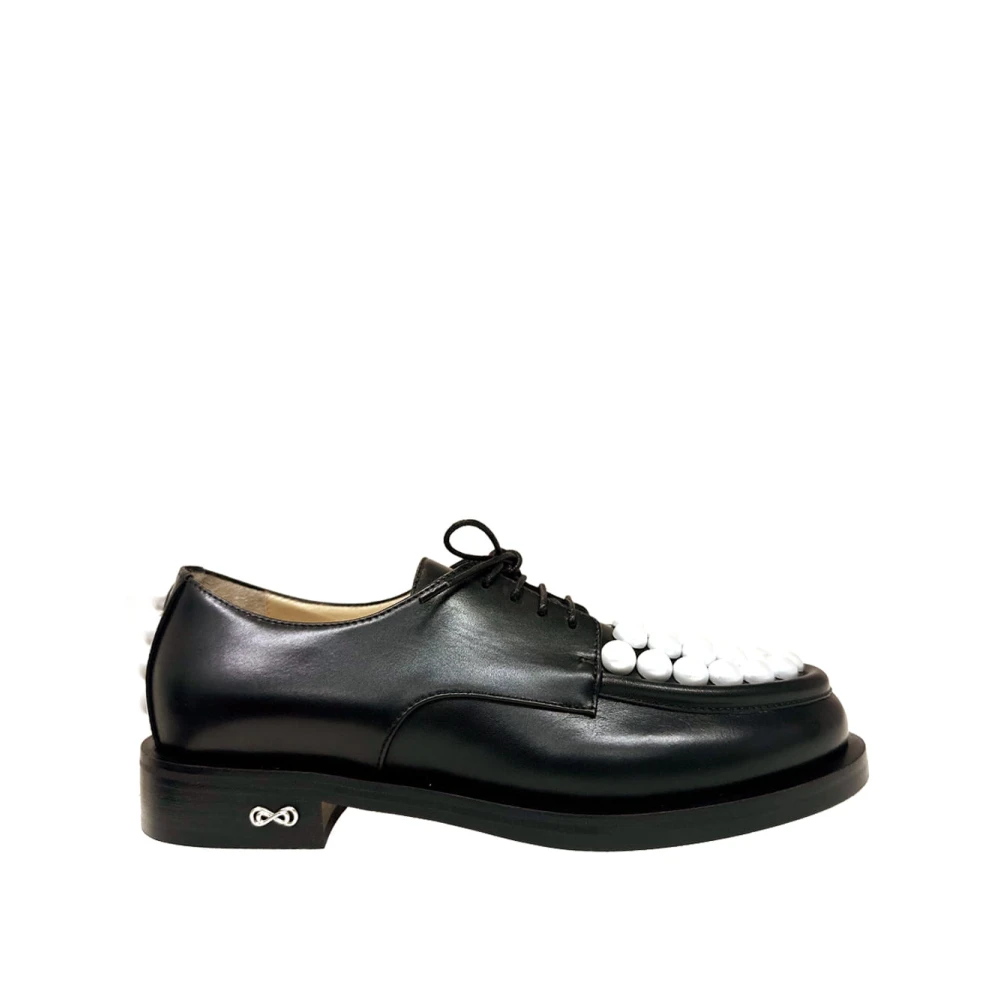 Mach & Mach Vrouw Zwart Schoenen Dames, 37 Eu, Leer, Klassieke E Loafers
