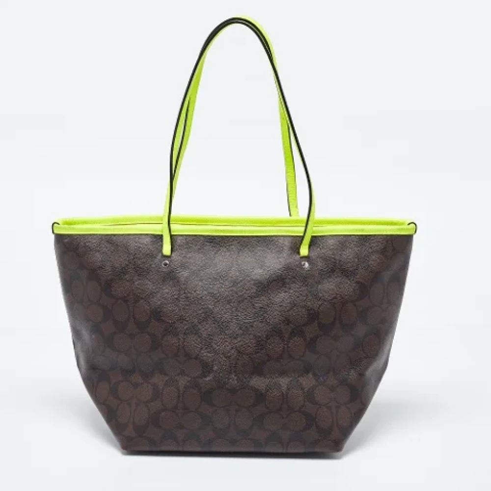 Coach Pre-owned Canvas handbags Multicolor Dames