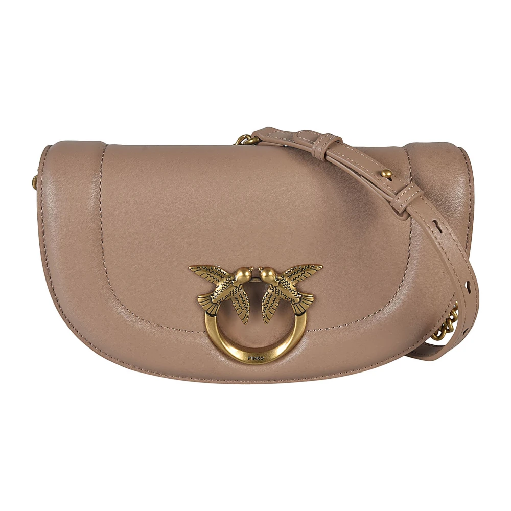 Pinko Stijlvolle Tassen Beige Dames