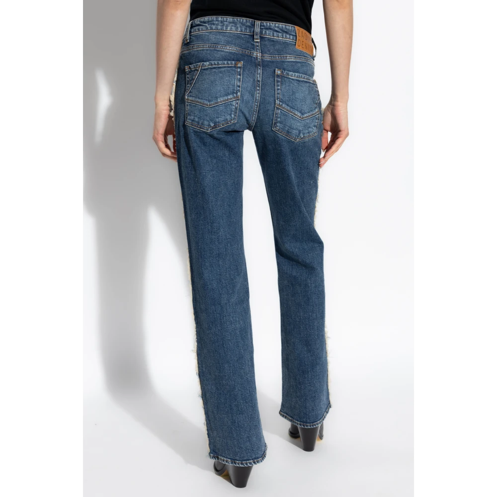 Zadig & Voltaire Raw edge jeans Vincente Blue Dames