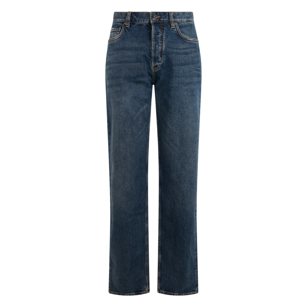Emporio Armani Straight Jeans - Male - Straight Fit Jeans - Blue - W31 - Jeans