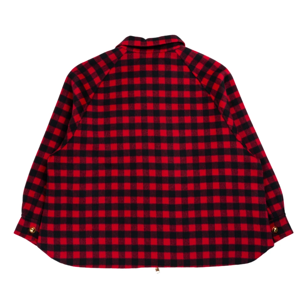 Essentiel Antwerp Dubbelzijdige Wollen Jas Red Dames