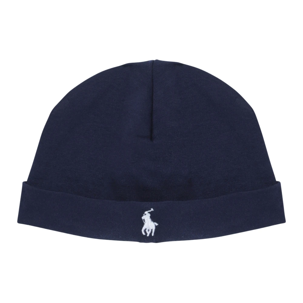 Polo Ralph Lauren Stijlvolle Beanie Hoed Blue Unisex