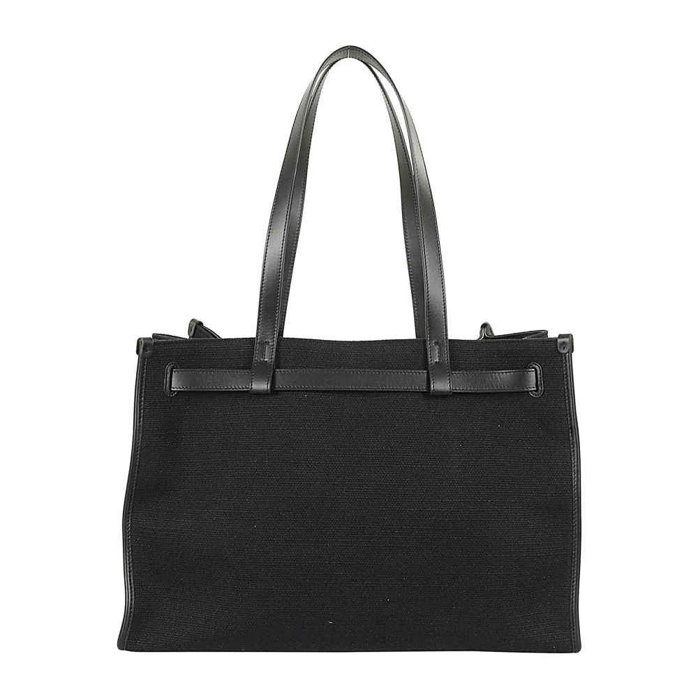 Proenza Schouler Canvas Riemtas Black Dames